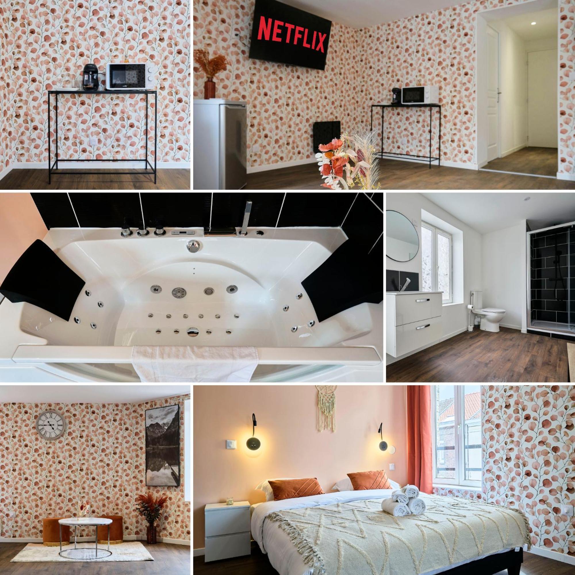 Ng Prestige L Lille L Tourcoing - Bouvines Balneo Apartment Ngoại thất bức ảnh