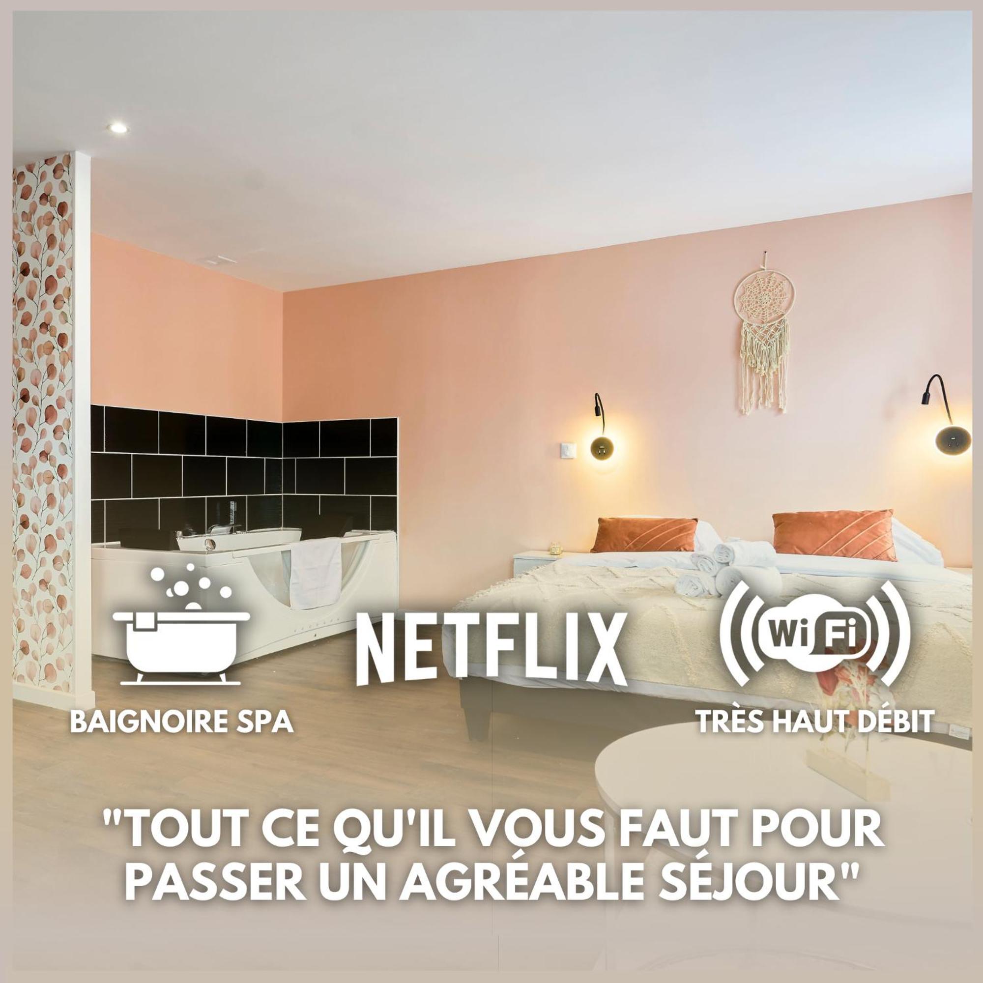 Ng Prestige L Lille L Tourcoing - Bouvines Balneo Apartment Ngoại thất bức ảnh